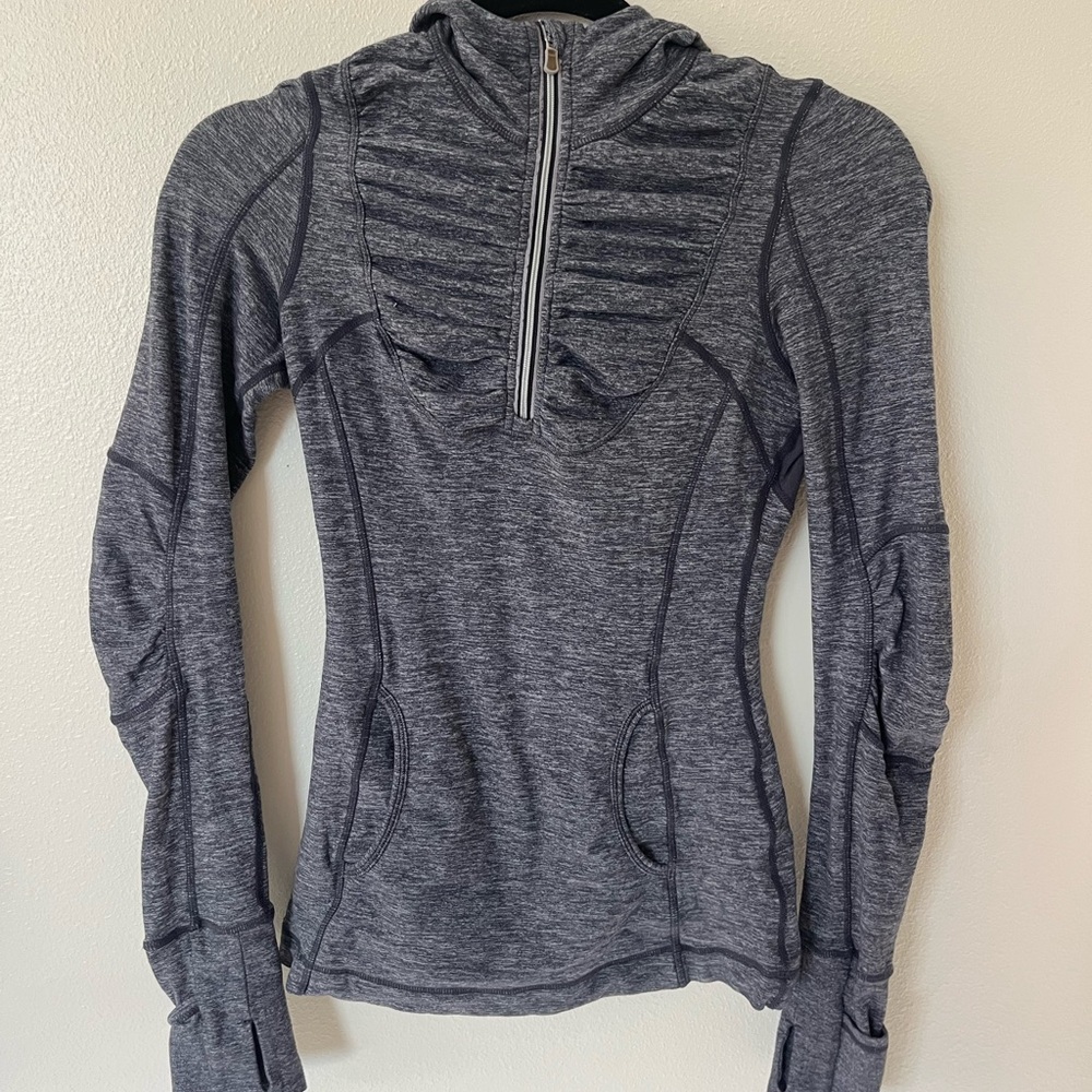 Lululemon Run Resolution Quarter Zip Hoodie